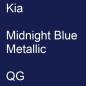 Preview: Kia, Midnight Blue Metallic, QG.